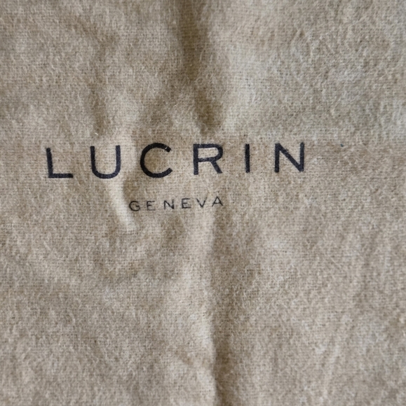 3/$20 Lucrin Dust Bag Cream Beige - Picture 2 of 5